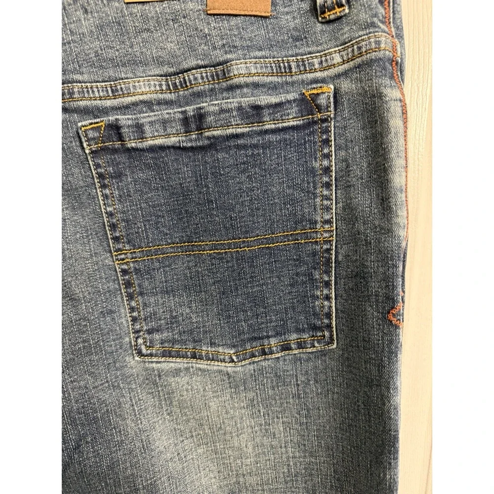 NEW Prana Axiom Jeans Men's 33x32 Stretch Straight Leg Stone Wash Performance
